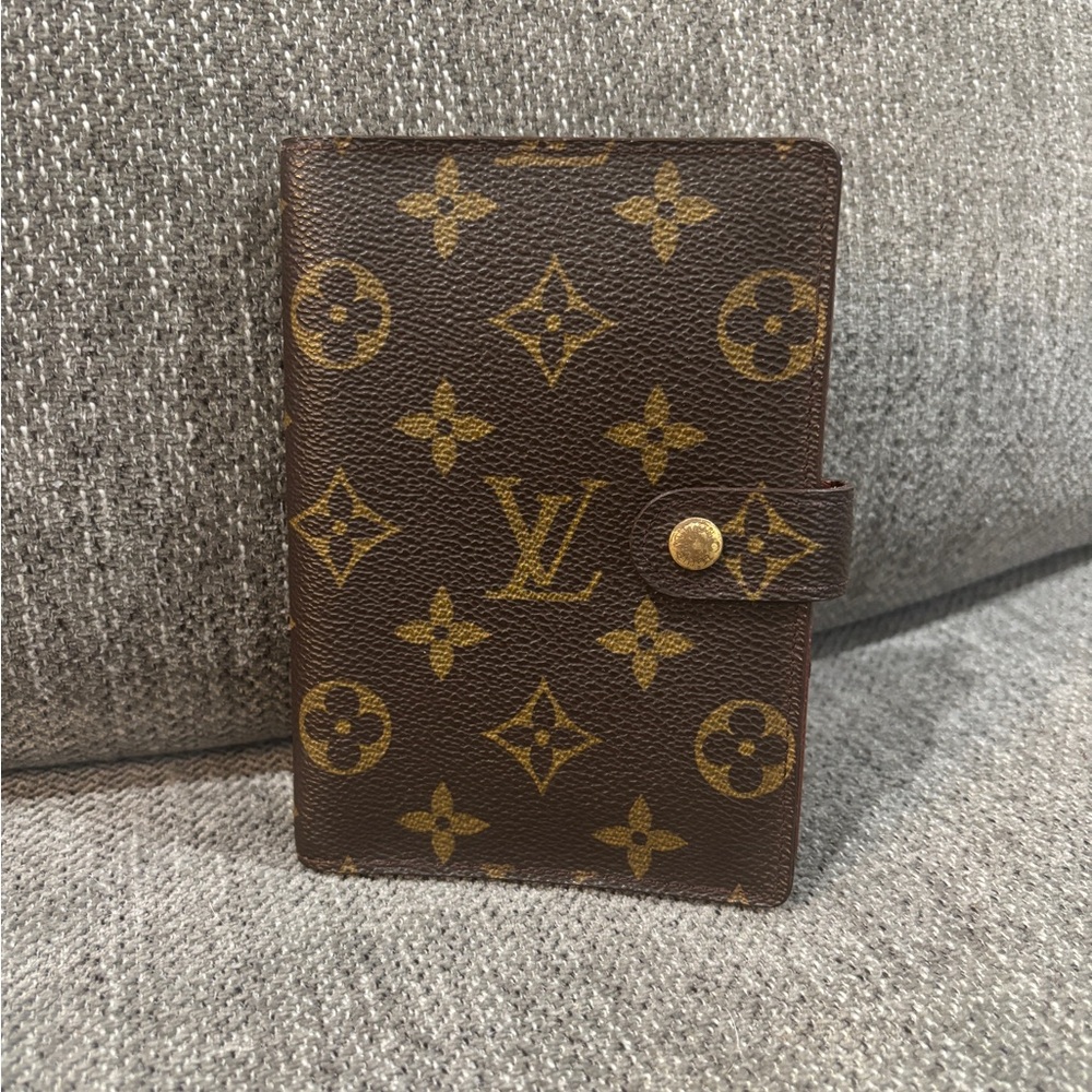 Louis Vuitton Brown Monogram Agenda PM
